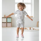 Farvelægnings shortssæt pyjamas - Prinsessedrømme