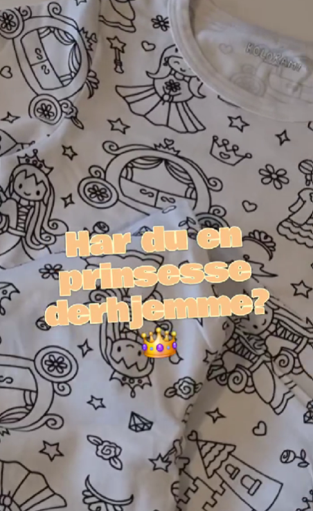 Har du også en lille prinsesse derhjemme? 👑✨